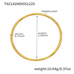 Gold-Tone Slim Cuff and Bangle Designs