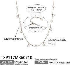 18K Gold-Plated Cubic Zirconia Charm Jewelry