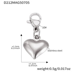 18K Gold-Plated Charm Bracelet and Pendant Designs