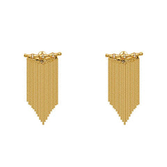 Marielle Vintage-Inspired Tassel Drop Earrings