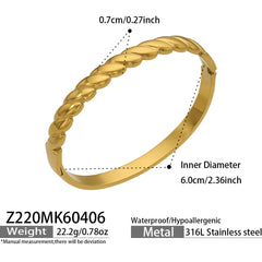 Geometric Cubic Zirconia Bangle Collection