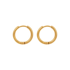 Mini Smooth Huggie Hoop Earrings