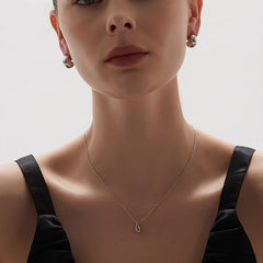 Marielle Minimalist Teardrop Pendant Necklace