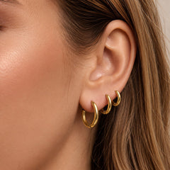 Polished Everyday Huggie Hoop Earrings