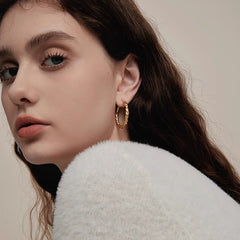 Nadine Vintage-Inspired Hoop Earrings No. 286459