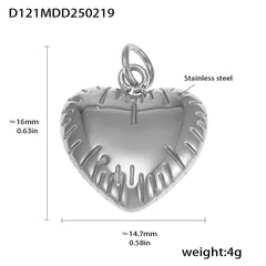 18K Gold-Plated Ornate Charm Pendant