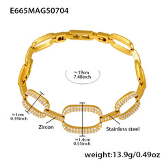 Cubic Zirconia Floral and Teardrop Bracelets