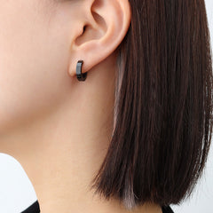 18K Gold-Plated Sculptural Double Loop Earrings