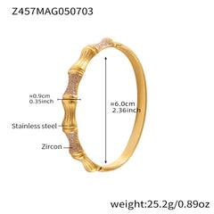Cubic Zirconia Open Bangle Designs
