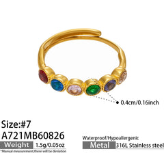 Beaded Band or Cubic Zirconia Ring