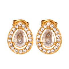 Faceted Accent Necklace or Stud Earrings