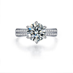 Lumière Charm Ring on a clean background