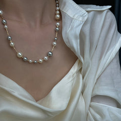 Nadine Vintage-Inspired Pearl Necklace