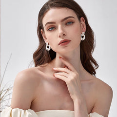 Camille Vintage-Inspired Enamel Stud Earrings No. 411451