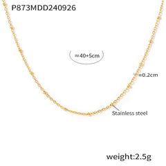 18K Gold-Plated Open Heart Pendant Necklace