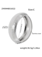 18K Gold-Plated Hammered Wide Bangle Designs