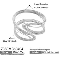 Multi-Line Open Cuff Bracelet Designs