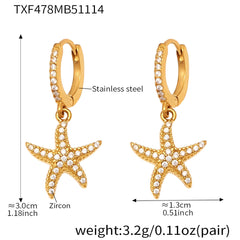 Starfish Charm Jewelry Designs