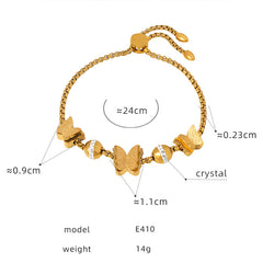 Beaded & Charm Stainless Steel Bracelets
