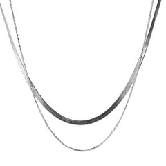Daphne Vintage-Inspired Snake Layered Necklace No. 075707