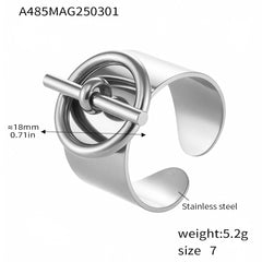 18K Gold-Plated Sculptural Ring Collection