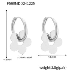 18K Gold-Plated Hoop and Pearl Earring Designs