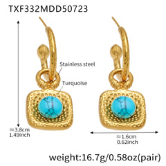 Turquoise or Pearl-Look Jewelry Collection