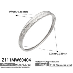 Textured Gold-Tone Bangle Designs