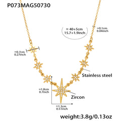 Celestial or Floral Charm Necklace