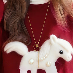 Marielle Horse Necklace