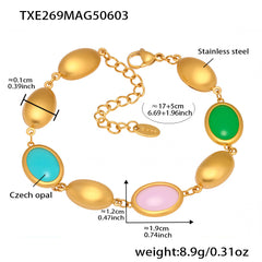 Color Oval Opal Jewelry