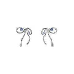 Marielle Dainty Bow Stud Earrings