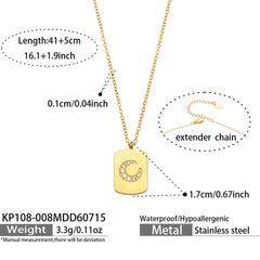 Geometric & Celestial Pendant Necklaces