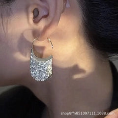Marielle Vintage-Inspired Tassel Hoop Earrings
