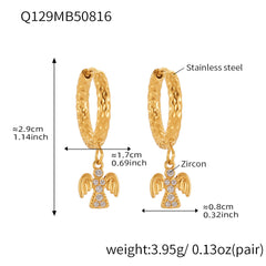 Sparkling Charm Hoop Earring Designs