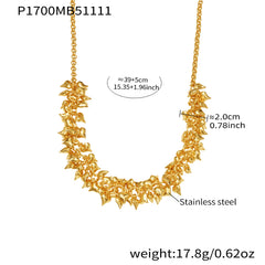 18K Gold-Plated Mini Heart Charm Necklace