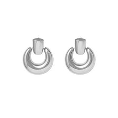 Nicolette Vintage-Inspired Round Drop Earrings