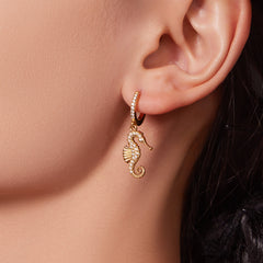 18K Gold-Plated Ocean Charm Jewelry