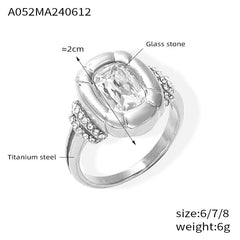 Textured Oval Stone-Accent Jewelry