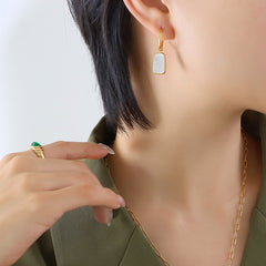 Natural White Shell Pendant Jewelry