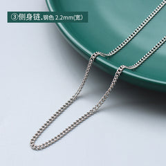 Minimal Chain Necklace Style Collection