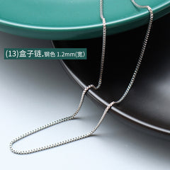Minimal Chain Necklace Style Collection