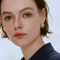 Nicolette Vintage-Inspired Pavé Stud Earrings No. 865915