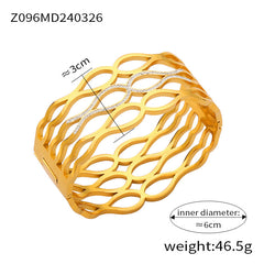 Minimal Stainless Steel Bangle Designs