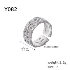 Textured Open Ring Designs