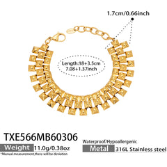 Bold Stone-Accent Chain Necklace or Bracelet