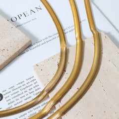 Smooth Snake Chain Necklace