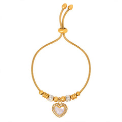 18K Gold-Plated Eye Charm Bracelet
