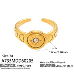 Geometric Openwork Ring