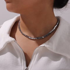 Polished Link Necklace or Bracelet Collection